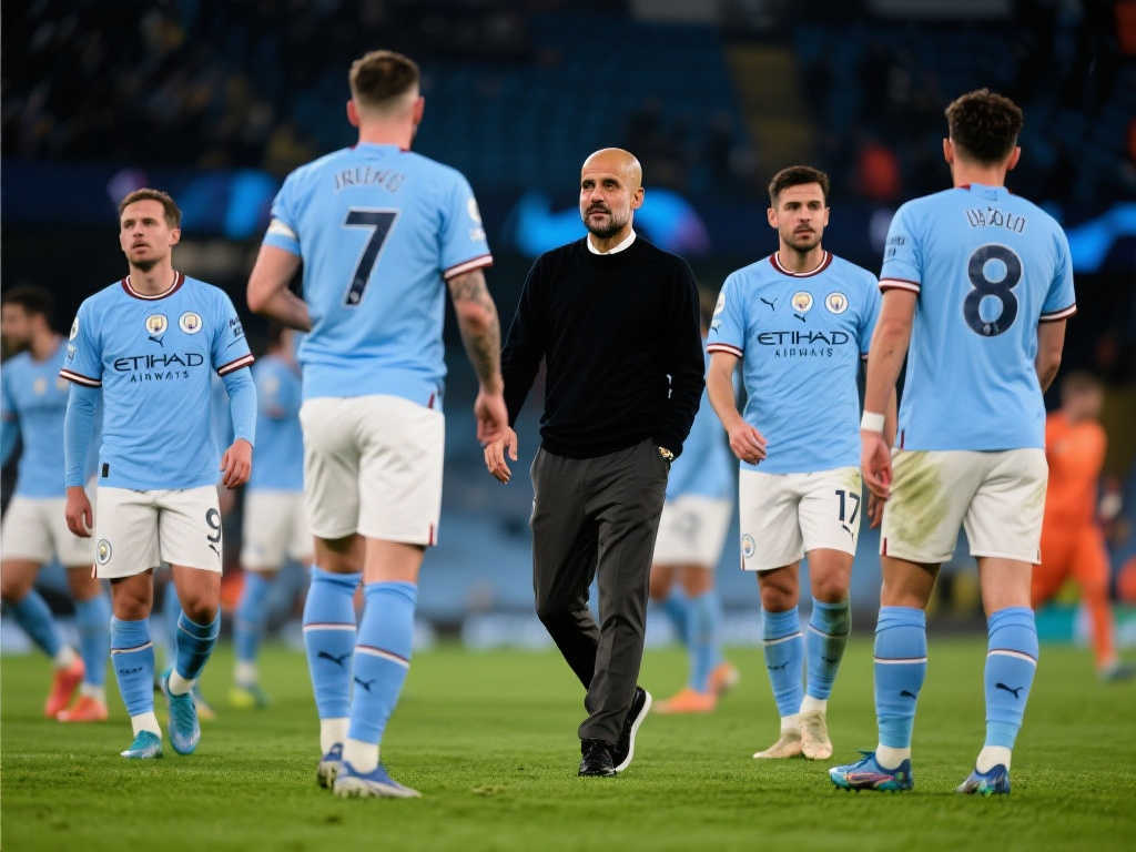 曼城遭遇空前危机，瓜迪奥拉筹划长远重建计划